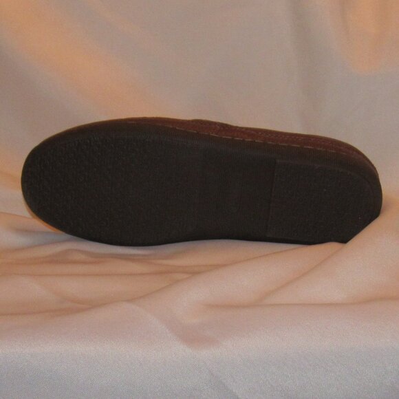 L.L. Bean Elkhide Slippers 272346 Brown Leather Men's Size 8M Excellent Cond. - Picture 12 of 12